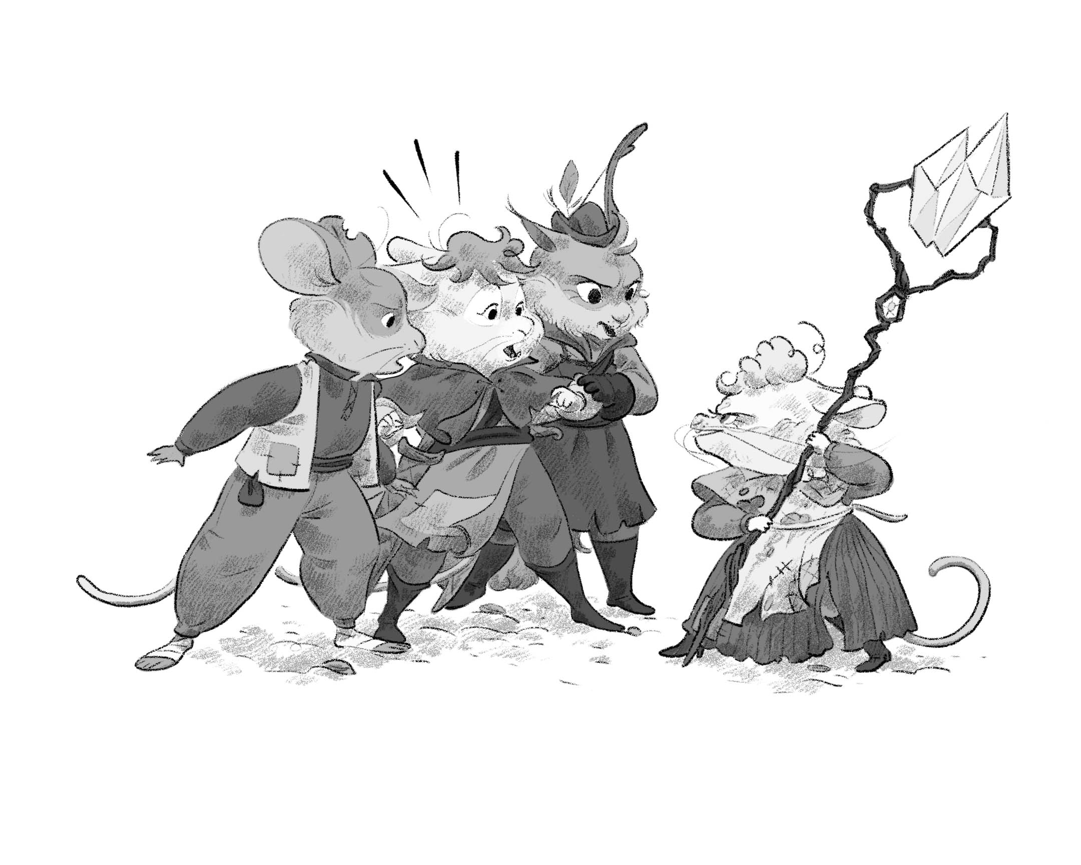 Bravepaw and the Fangstone of Flintfall